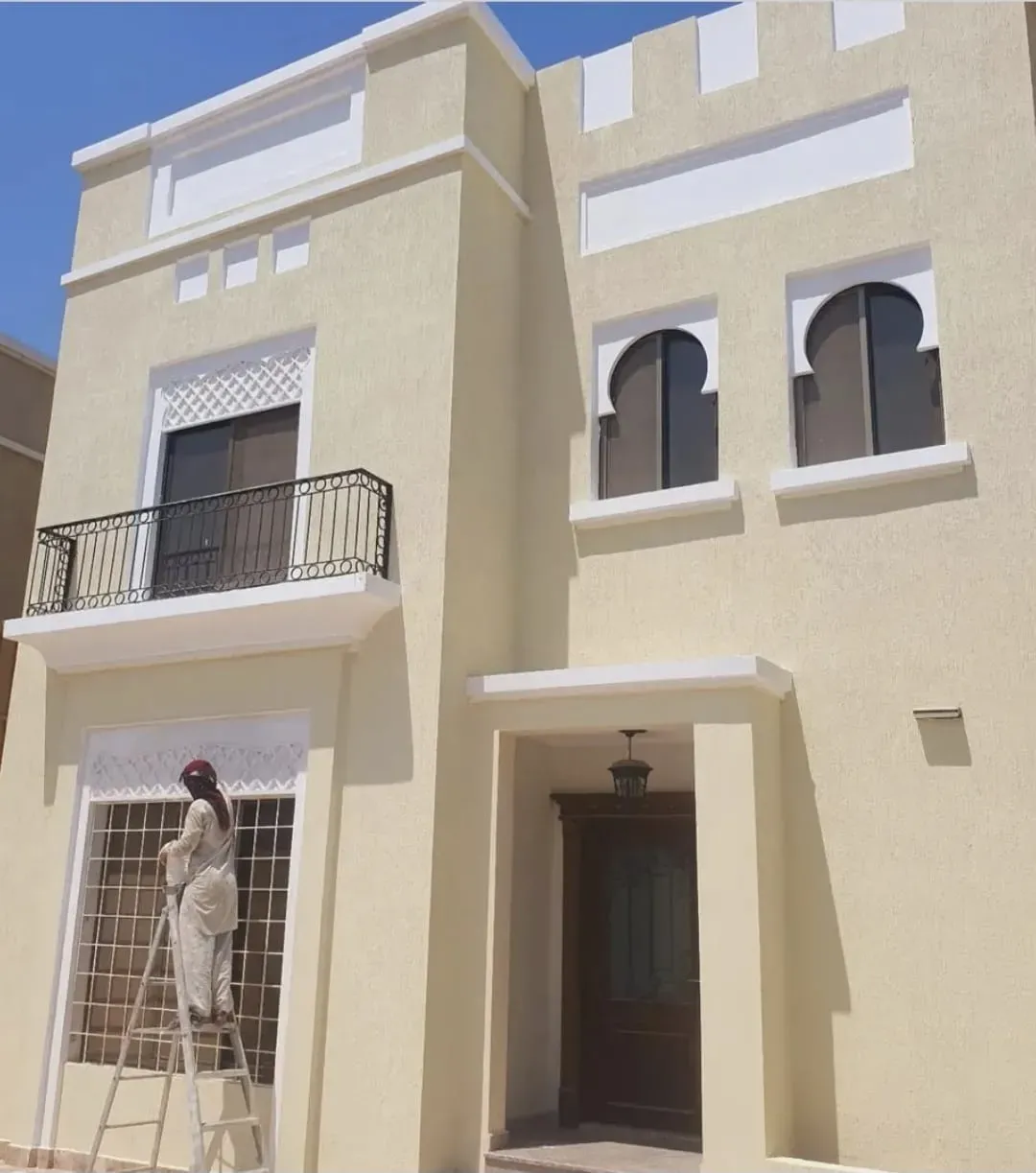 معلم دهانات خارجية للفلل حي البساتين بجدة متخصص وموثوق 
