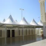 تركيب مظلات المشاريع ومساجد حي المحمدية بجدة 