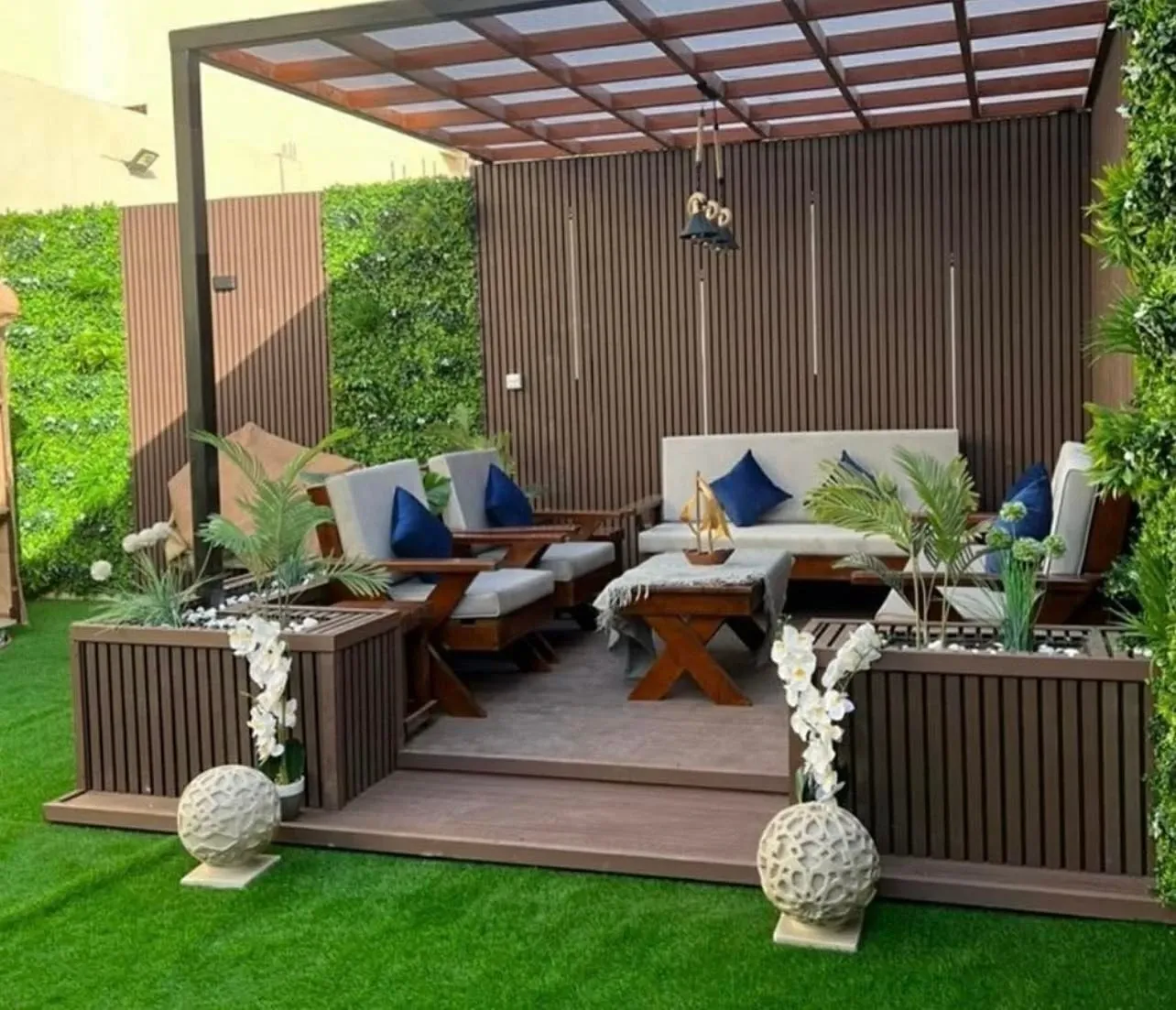 أفكار مبتكرة تركيب جلسات الأحواش لفلل حي الحمدانية 