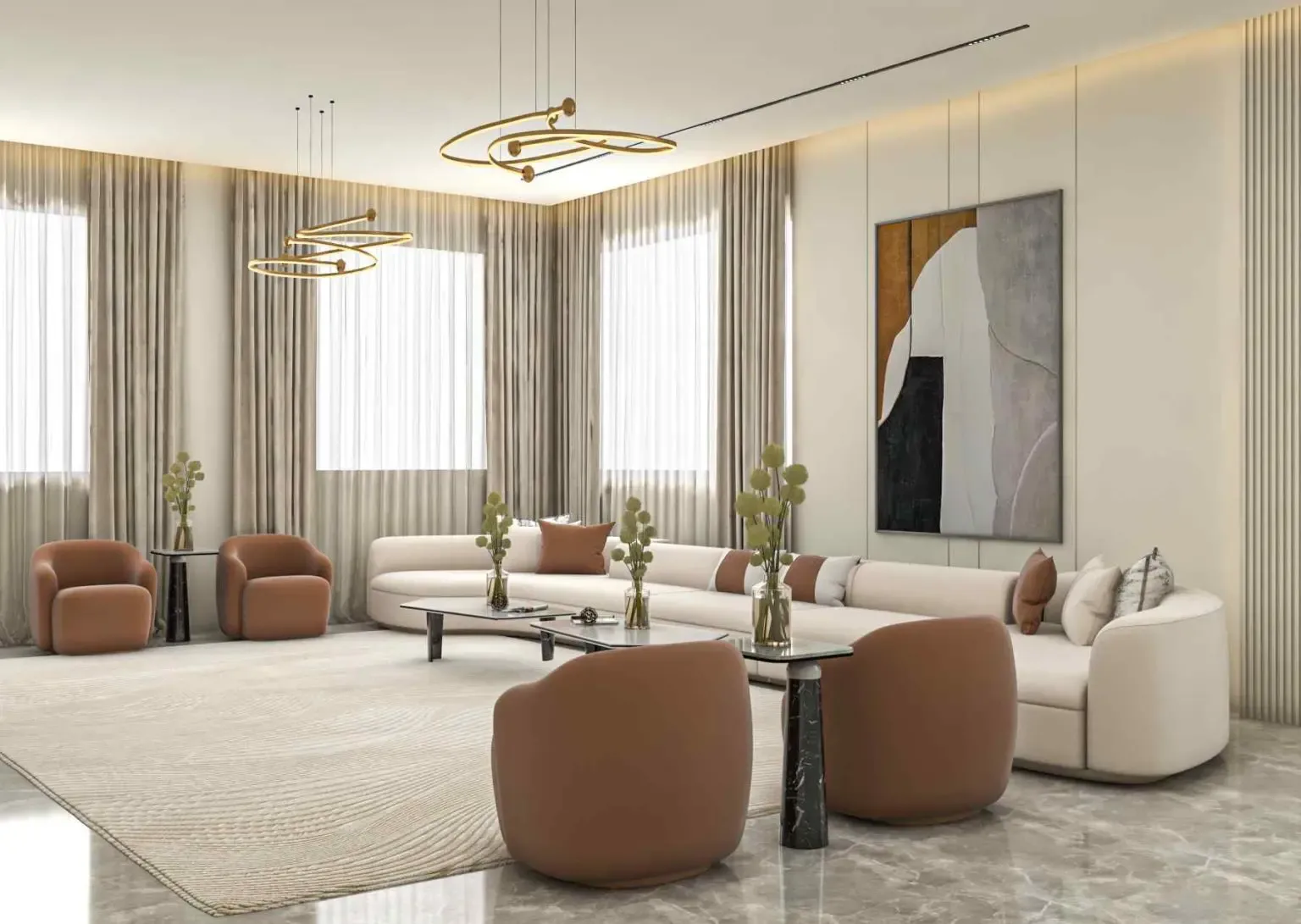 ديكورات منازل حديثة وبسيطةفي شمال جدة 