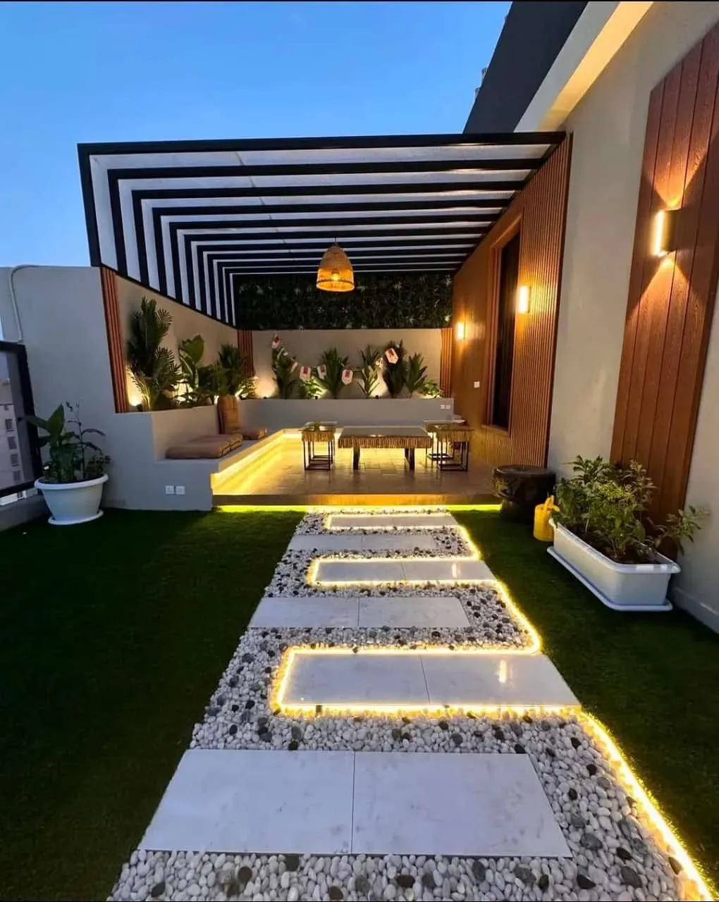 تكلفة تركيب برجولة أحواش بمساحة 20متر تقريبا بحي الريان 