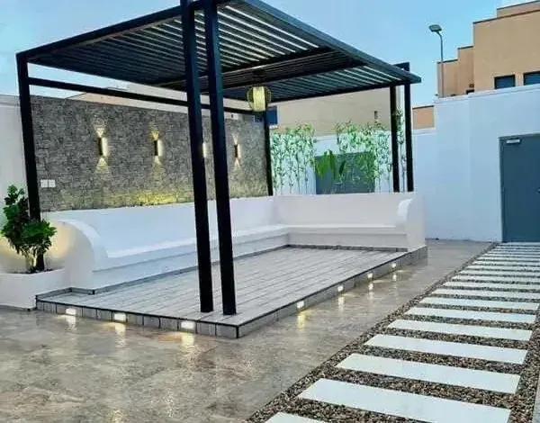 تكلفة تركيب برجولة أحواش بمساحة 20متر تقريبا بحي الريان 