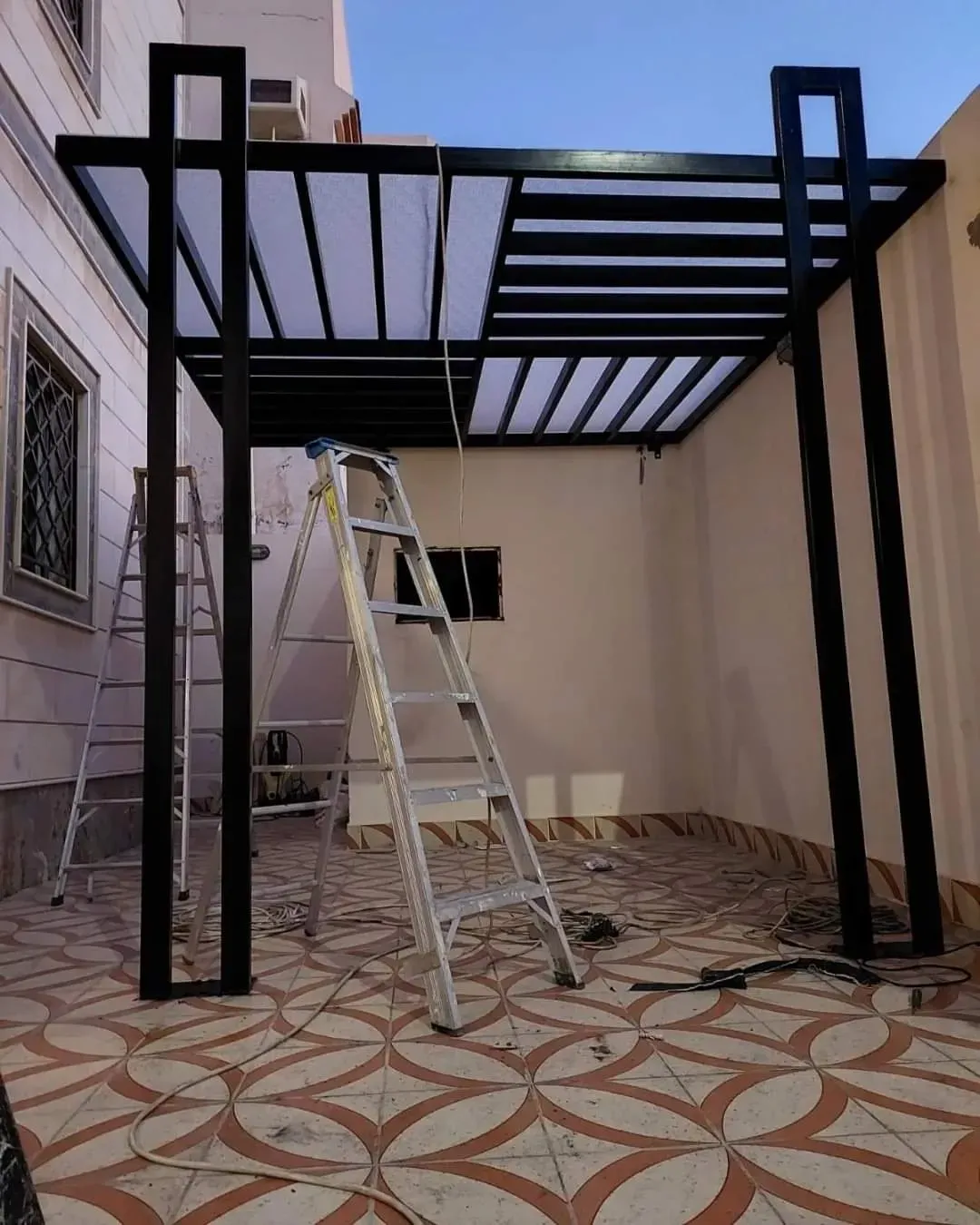 تكلفة تركيب برجولة أحواش بمساحة 20متر تقريبا بحي الريان 